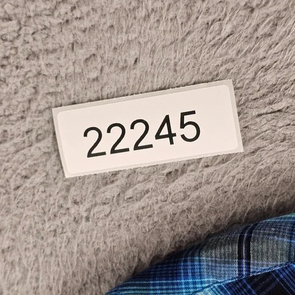 Cumberland Outfitters Western Shirt Womens 1X Plus Multi Plaid Cowboy Pearl Snap - Picture 8 of 8